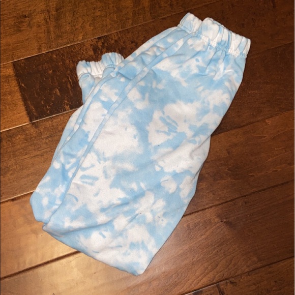 light blue cloud sweat pants!